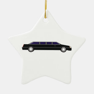 Svart Limo Julgransprydnad Keramik