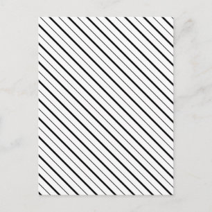 Svart Linje Geometri Enkel Vykort