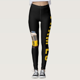 Svart Lissabonram 28 Leggings