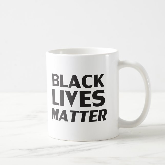Svart liv är viktigt - mugg (Höger)