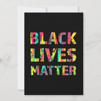 Svart lives Matter Painting 01 Editable Färg Card