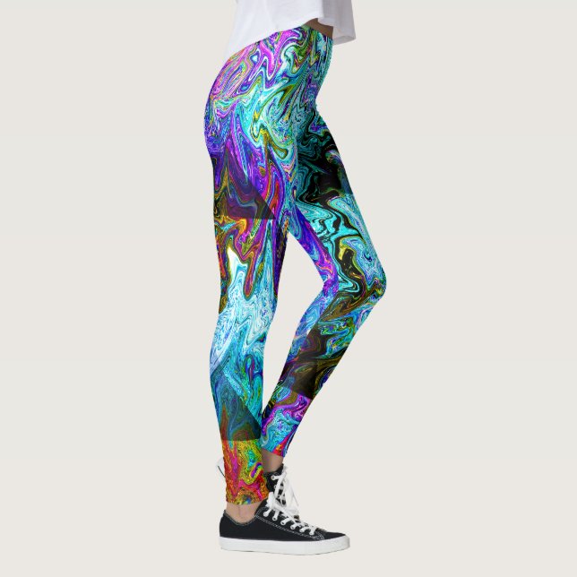 Svart ljusmörker.... leggings (Höger)