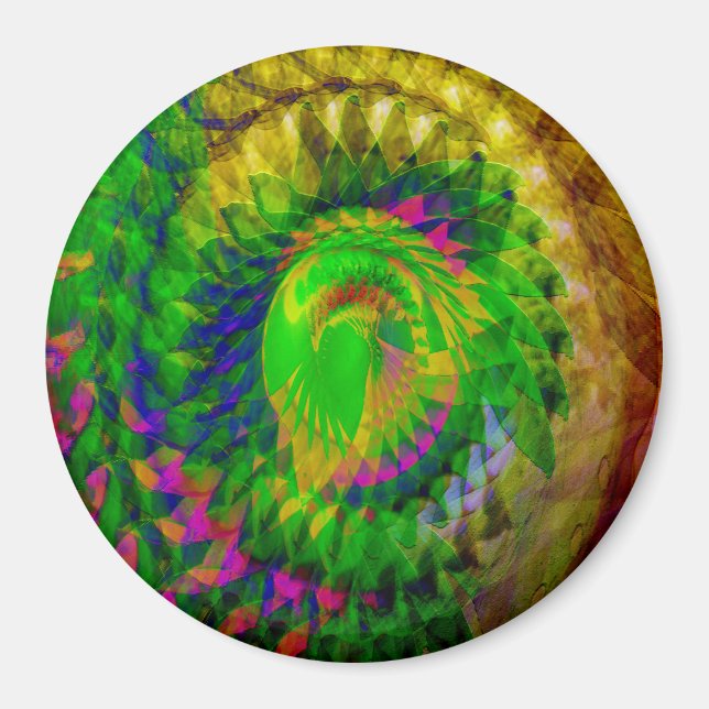 Svart ljusmörker.... magnet (Framsidan)