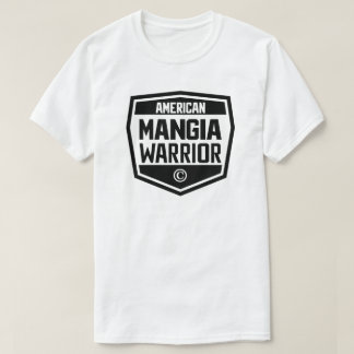 Svart logotyp för AMW Tee Shirt