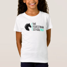 Svart Logotyp för barn T-Shirt