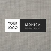 Svart logotyp med minimal Professionell