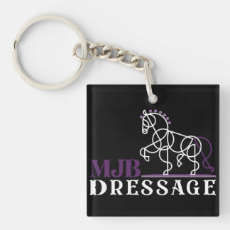 Svart logotyp MJB Dressage