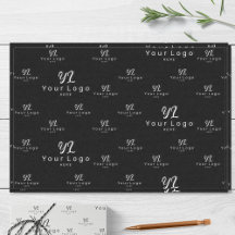 Svart Logotyp mönster Business Brand Simple Packag