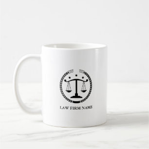 Svart Logotyp och Anpassningsbar Kaffemugg