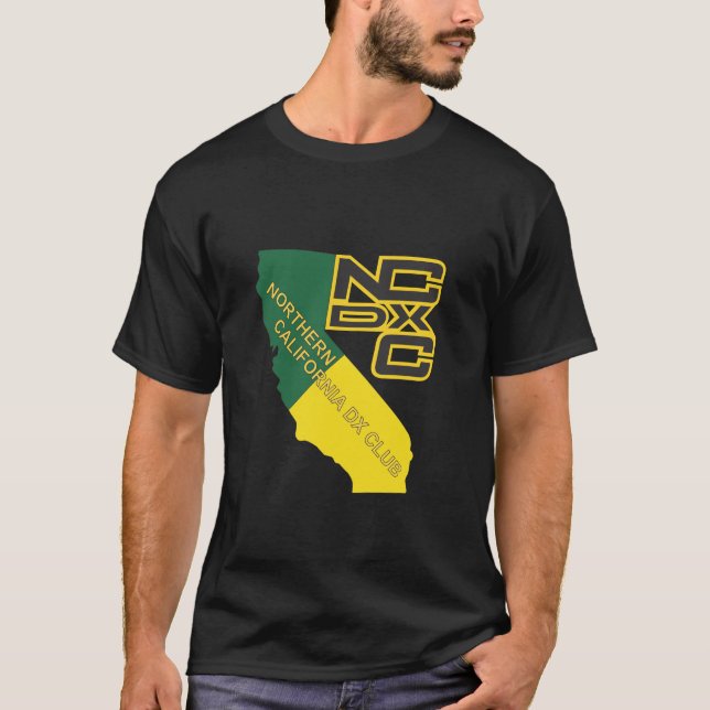 Svart logotypskjorta för NCDXC Tee (Framsida)