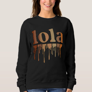 Svart Lola Farmor Afroamerikansk Lola Grand T Shirt