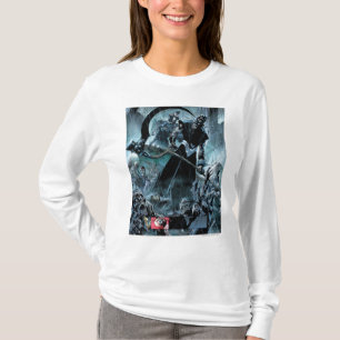 Svart lyktakårpanel t shirt