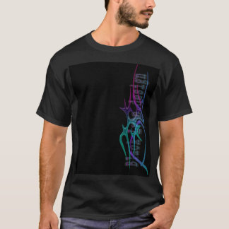 Svart Lyon 💜 kärlek T Shirt