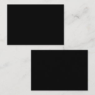 Svart Lyxig Uppdragskort   Minimalistisk Elegans Tidsbeställning Kort