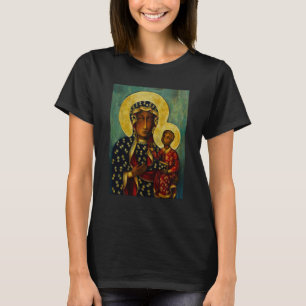 Svart madonna av Częstochowa T Shirt