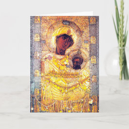 Svart Madonna Kort