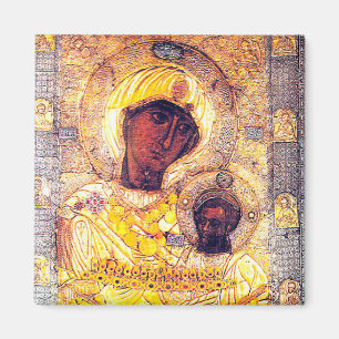 Svart Madonna Magnet
