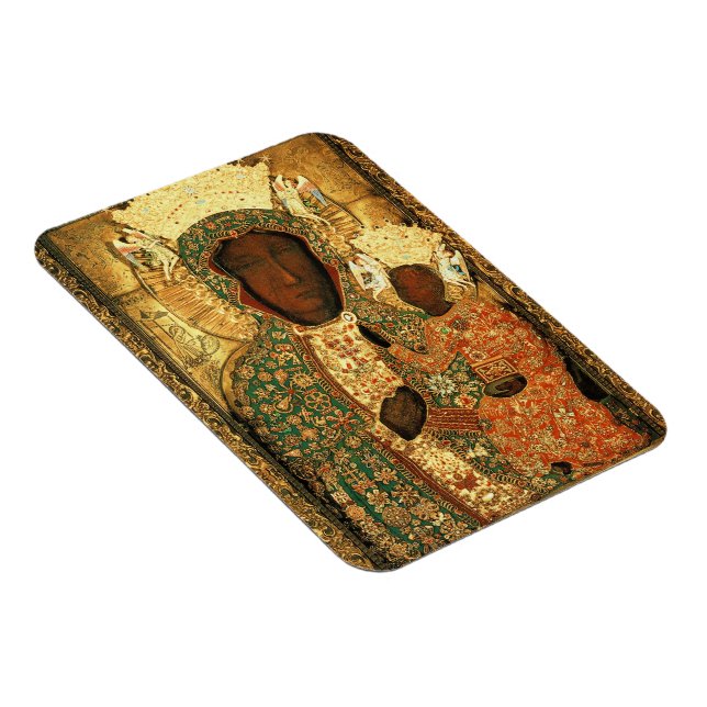 Svart madonna och Barnet Dam i Czestochowa Magnet (Högersidan)