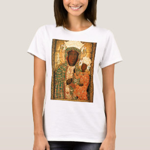 Svart madonna och Barnet Dam i Czestochowa T Shirt