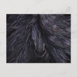 Svart Magic-vykort Vykort