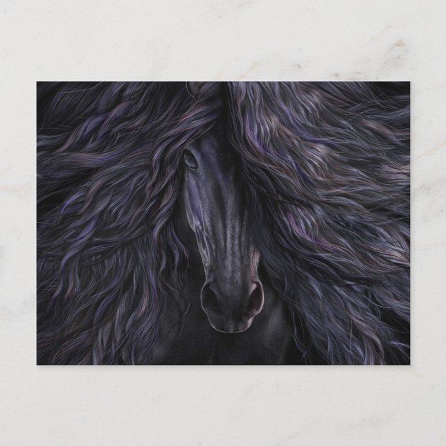 Svart Magic-vykort Vykort (Framsida)