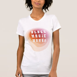 Svart magisk kvinna t shirt