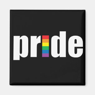Svart magnet för pride