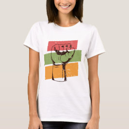 Svart makt näve av BLM T Shirt