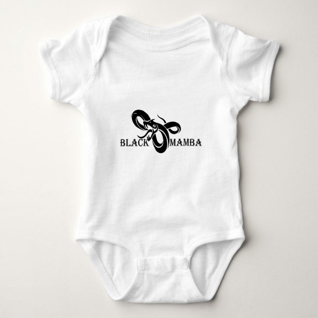 Svart Mamba T-shirt (Framsida)