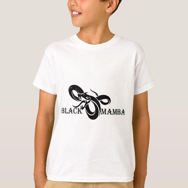 Svart Mamba Tee Shirt (Framsida)