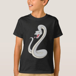 Svart Mambaorm för lycklig T-shirt