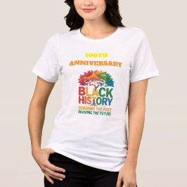 Svart månad T-shirt 100 år