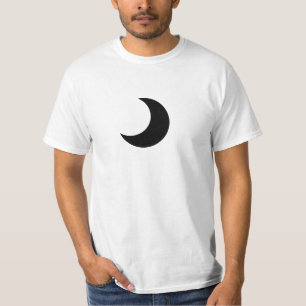 svart måne t-shirt
