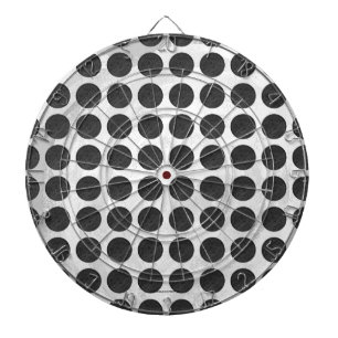 Svart marble darttavla