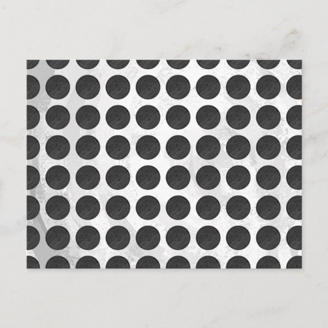 Svart marble vykort (Framsida)