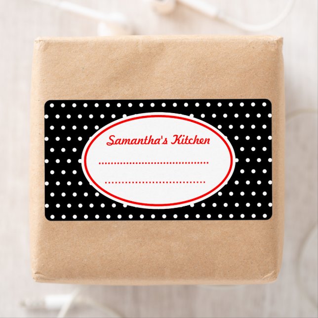 Svart Märkre-etiketter för kokning av gift Fraktsedel (Insitu)