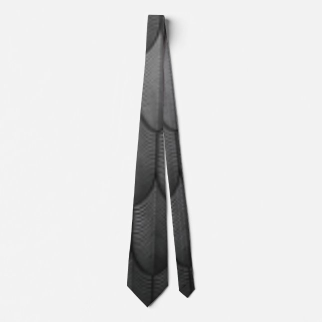 Svart marmor halsduk slips (Framsida)