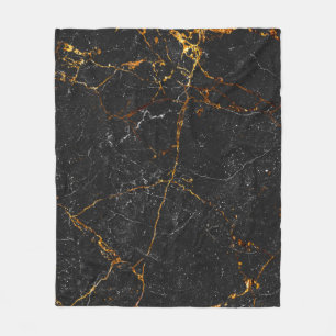 Svart marmor struktur, bakgrund av naturmarmor ti fleecefilt