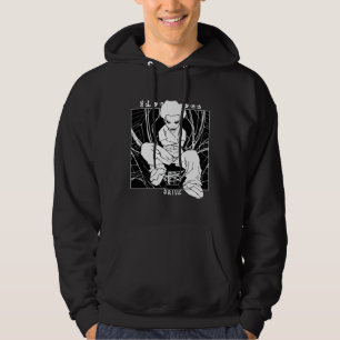 Svart mässa hoodie