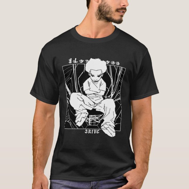Svart mässa t shirt (Framsida)