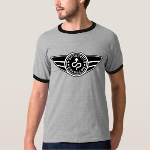 Svart MCR logotyp för svart- & grå Tee