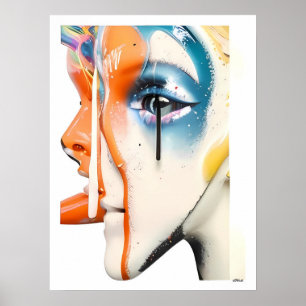 Svart men Ledsen Poster