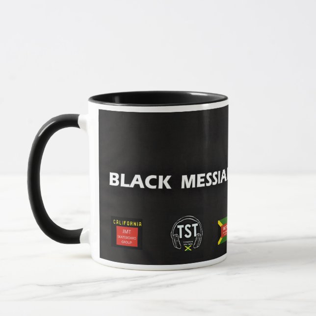 SVART MESSIAS JMT Skateboard Mugg (Vänster)
