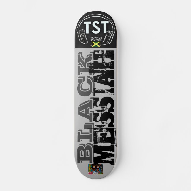 SVART MESSIAS Skateboard (Framsida)