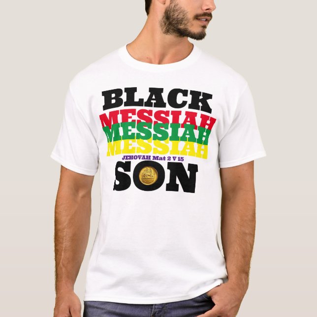 SVART MESSIAS SON  T-Shirt (Framsida)