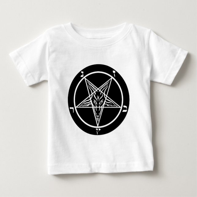 svart metall, baphomet, lord av mörker! tröja (Framsida)