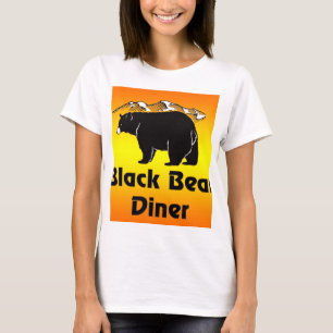 Svart Middag T Shirt