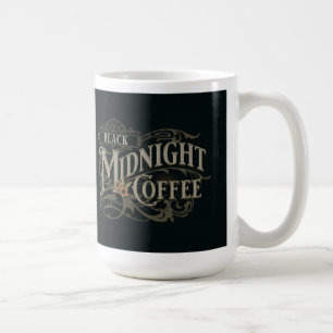 Svart Midnatt Kaffe kopp
