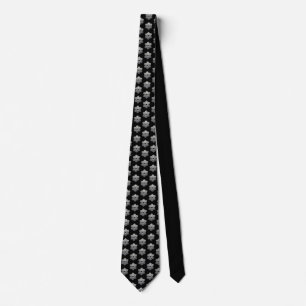 Svart mig metallisk julSnowflake Slips