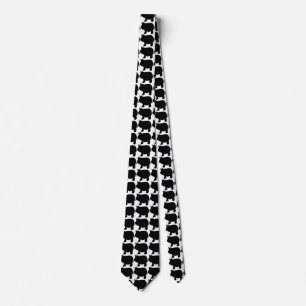 Svart mini- gris slips
